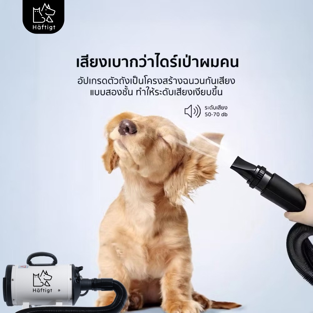 เครื่องเป่าขนสัตว์เลี้ยง HAFTIGT รุ่น MN-636 สีน้ำเงิน_2
